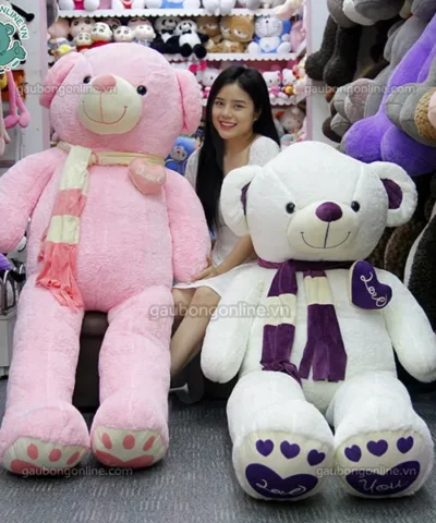 GẤU BÔNG TEDDY NÂU NHẬP